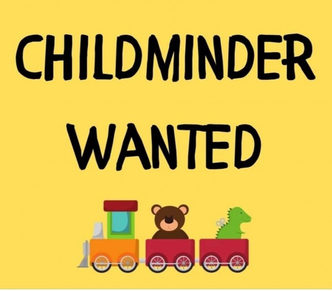 ⭐️⭐️⭐️  PART TIME CHILD MINDER required for the Clanabogan/Omag